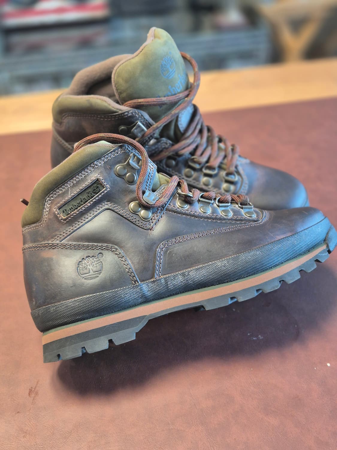 새상품 250-255 팀버랜드 유로하이커워터프르프 워커부츠 상품이미지5