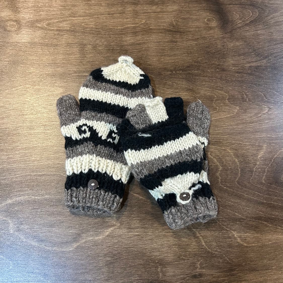 노르딕패턴 니트 핸드워머 상품이미지1