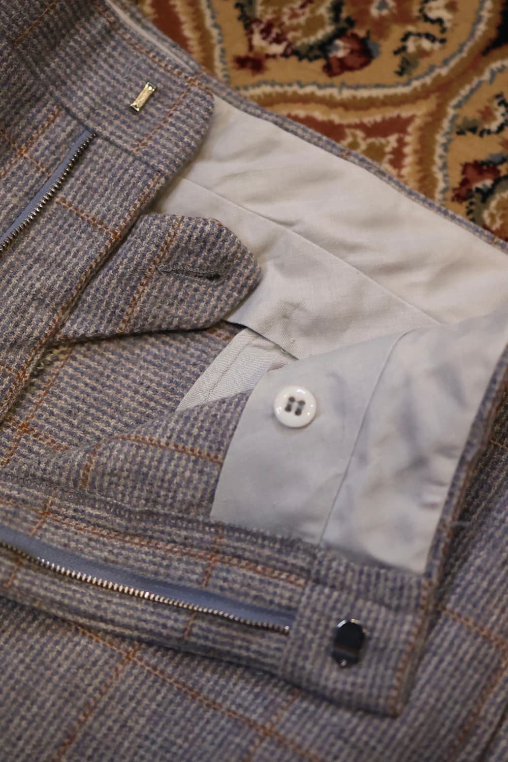 70s 빈티지 플래어 울 팬츠 32/27 made in usa 상품이미지4