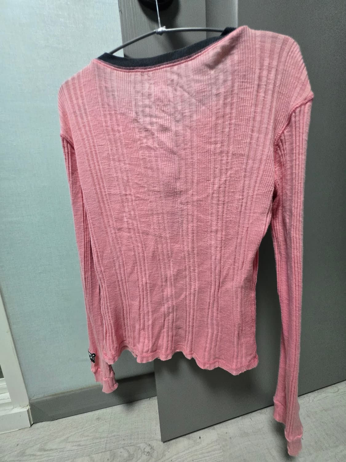 본더치 핑크 골지롱슬리브 희귀매물 와걸 상품이미지2