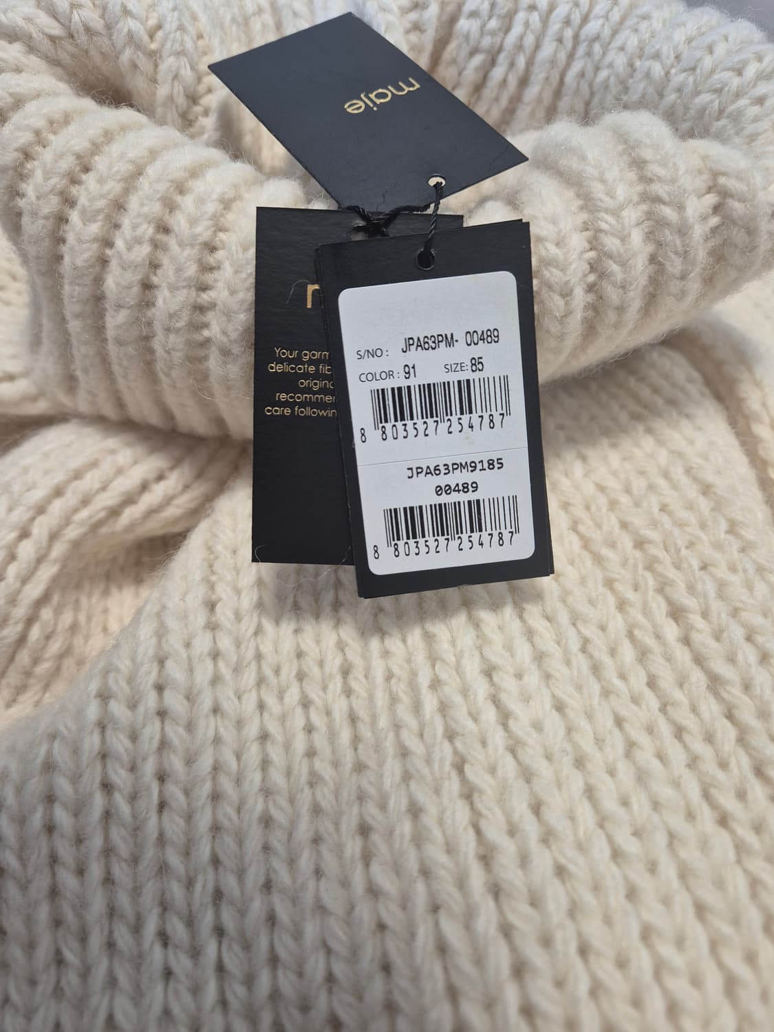 마쥬 레이스업 터들넥니트 상품이미지5