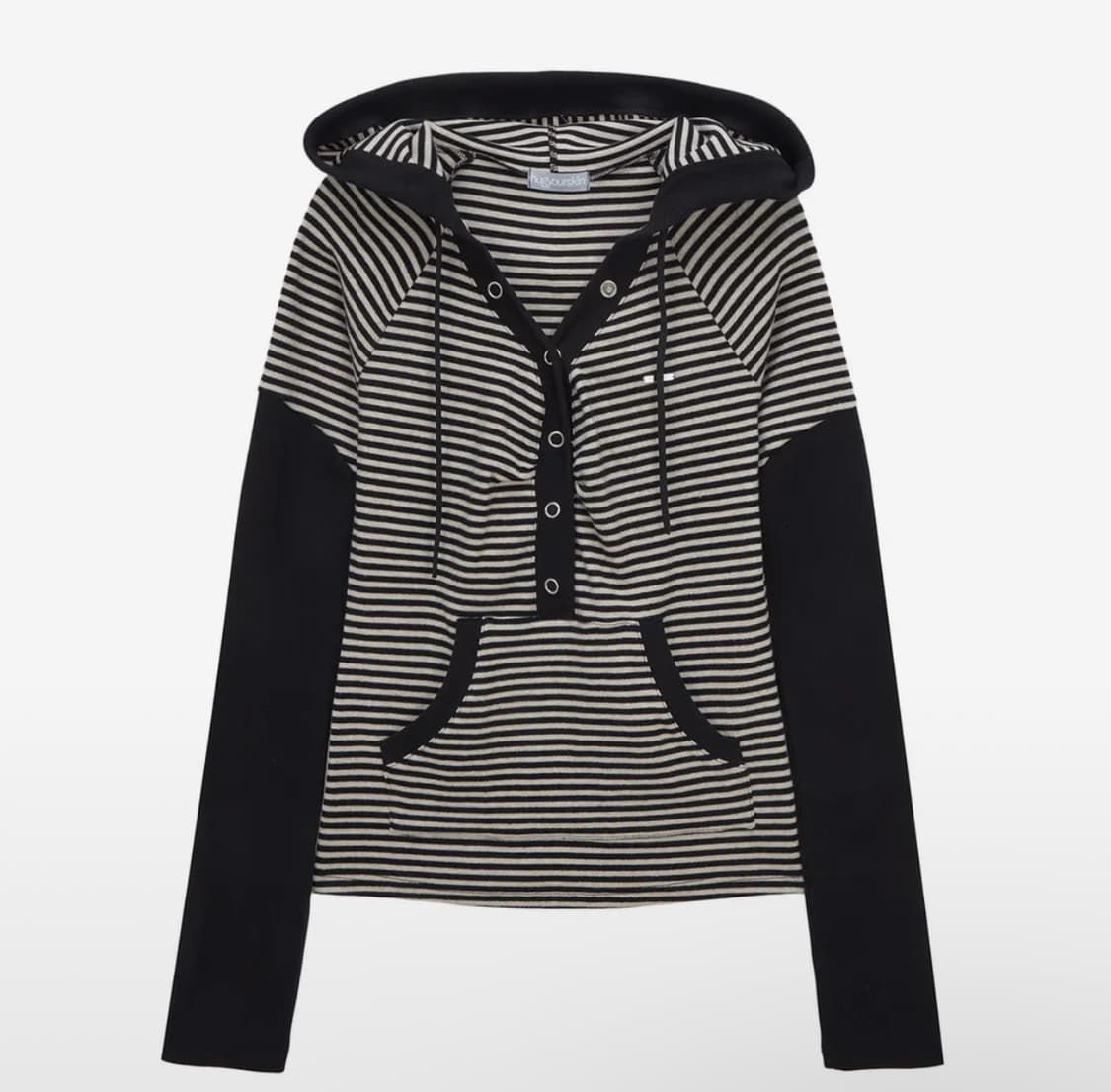 허그유어스킨 스냅 버튼 후디 상품이미지1