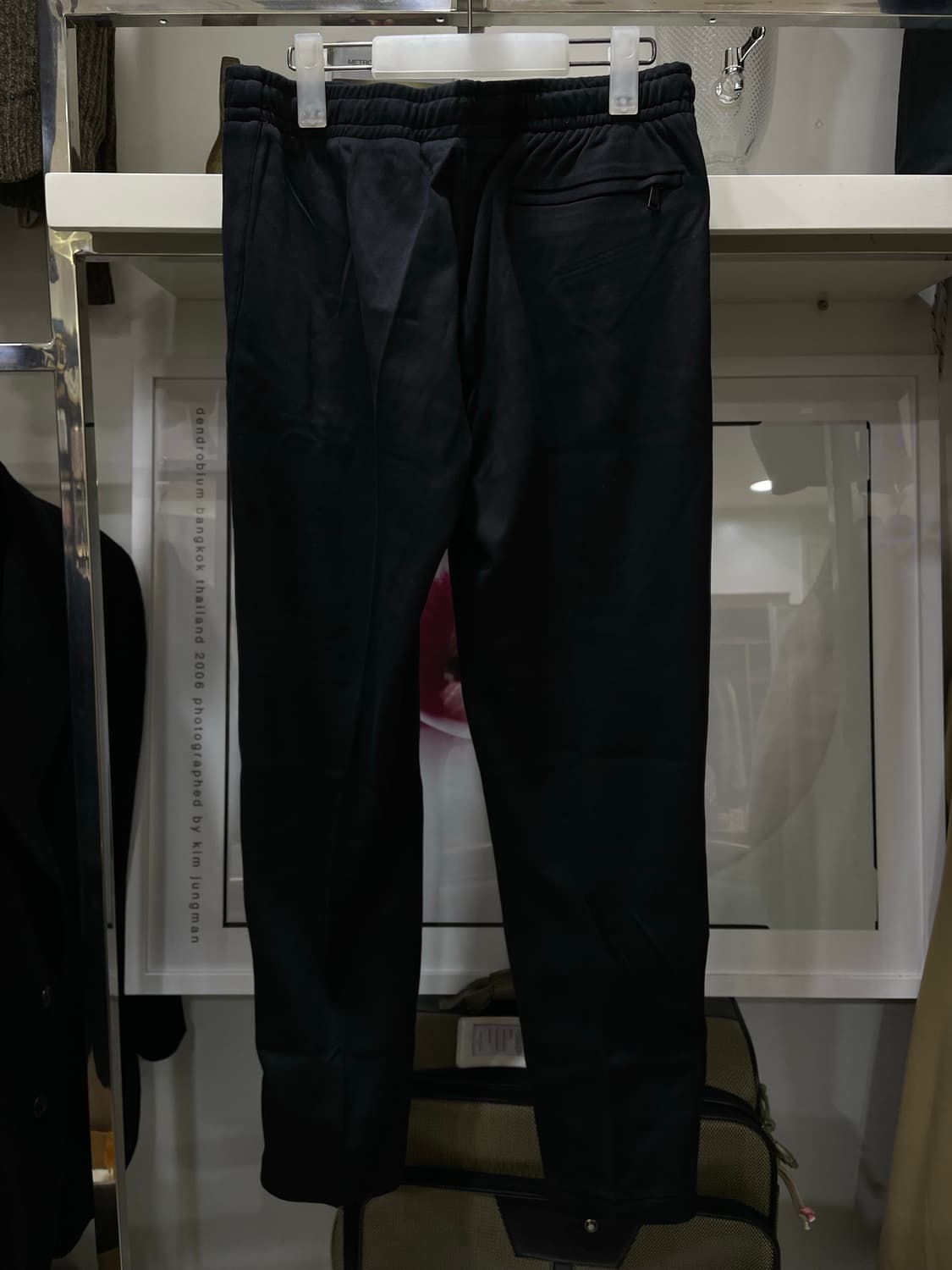 폴로랄프로렌(블랙라벨)/블랙 트레이닝팬츠(S) 상품이미지2