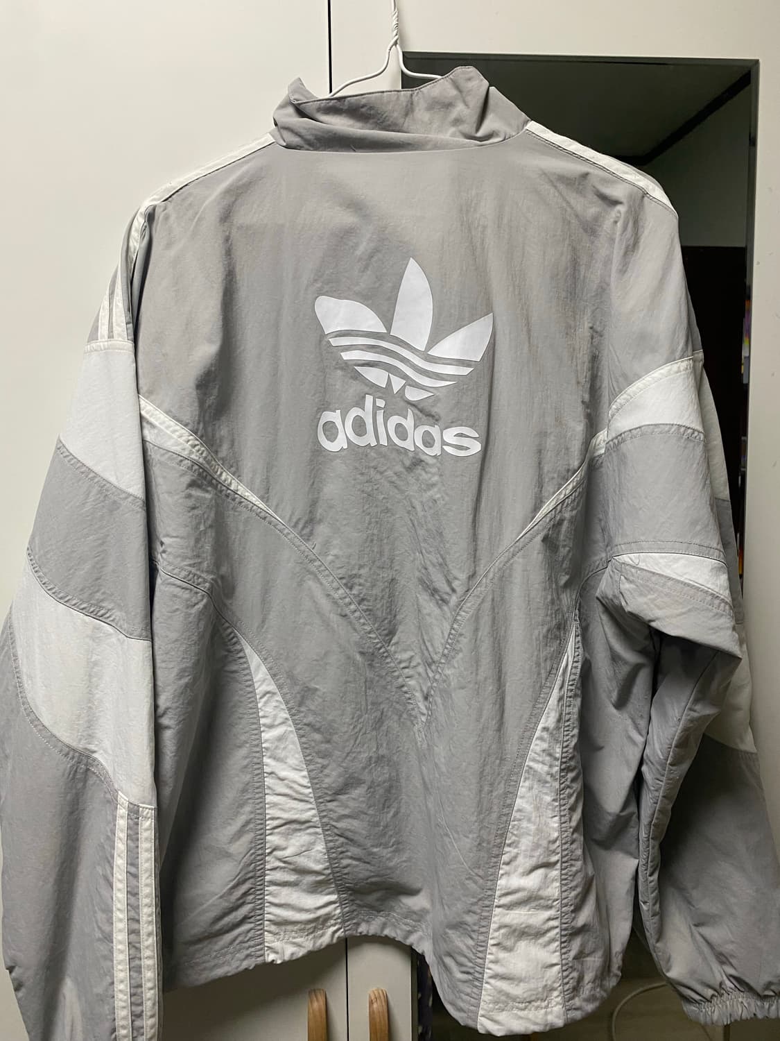 아디다스 오즈트라다무스 윈드브레이커 - 그레이 상품이미지6