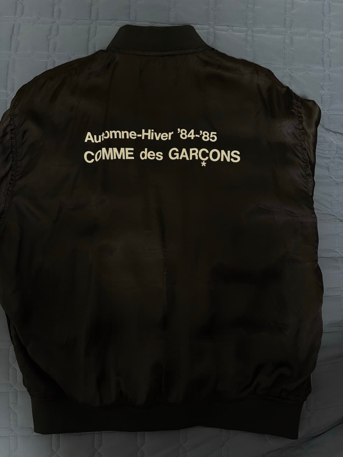 CDG 84-85 스태프 블루종 블랙 XXL 상품이미지2