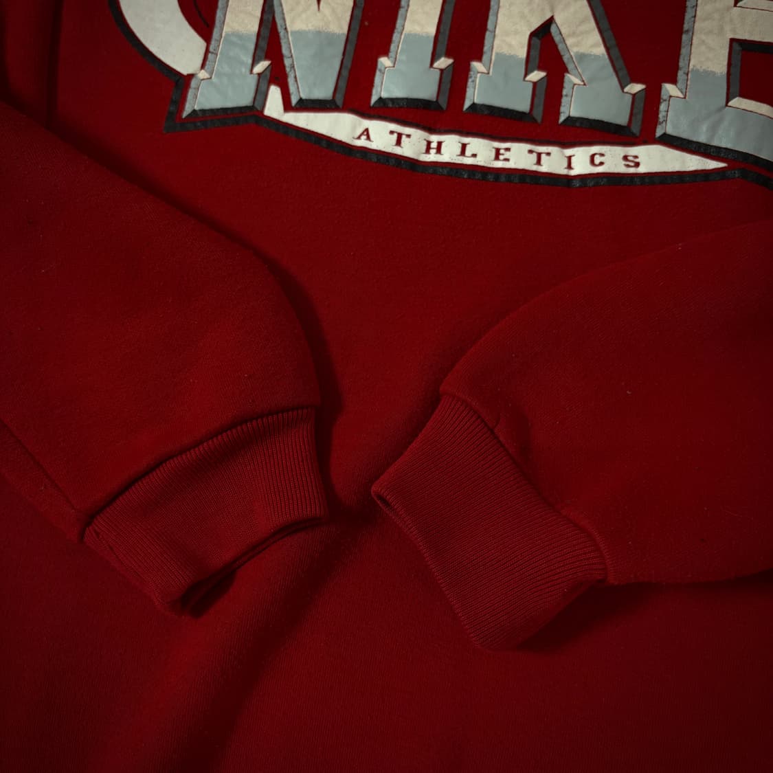 90s Nike Athletics Red Sweatshirt 상품이미지6