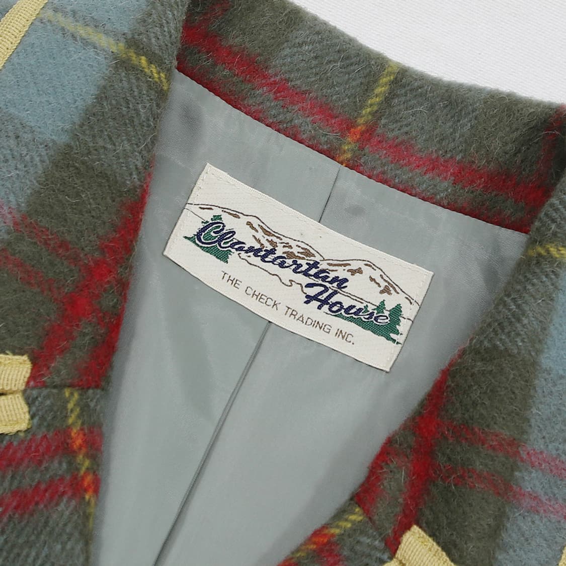 Clantartan House 울 체크 파이핑 블레이져 (여성용 9AR) 상품이미지5