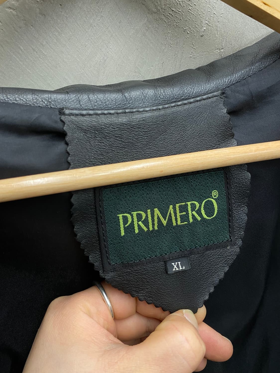 [XL] 90s PRIMERO 빈티지 소가죽 레더 카코트 상품이미지7