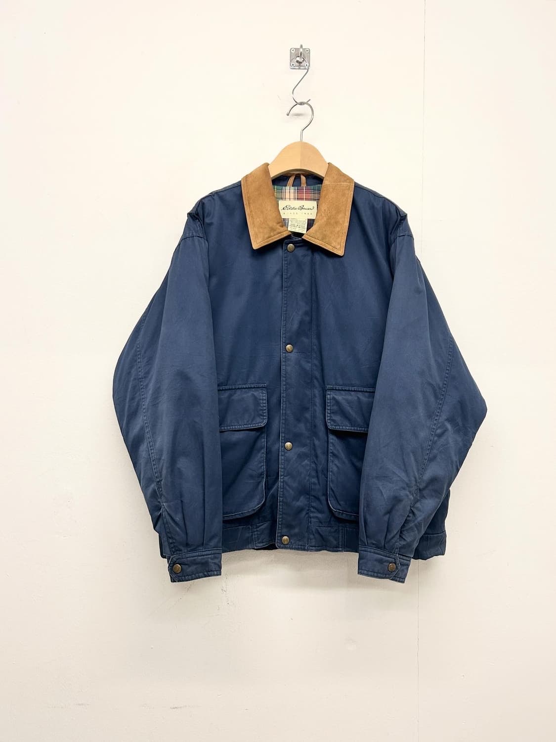 90s 에디바우어 코듀로이 카라 필드자켓 상품이미지1