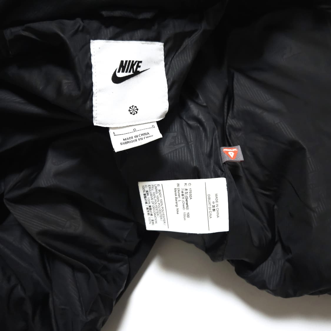 나이키 NSW 클럽 푸퍼 패딩 자켓 블랙 상품이미지6