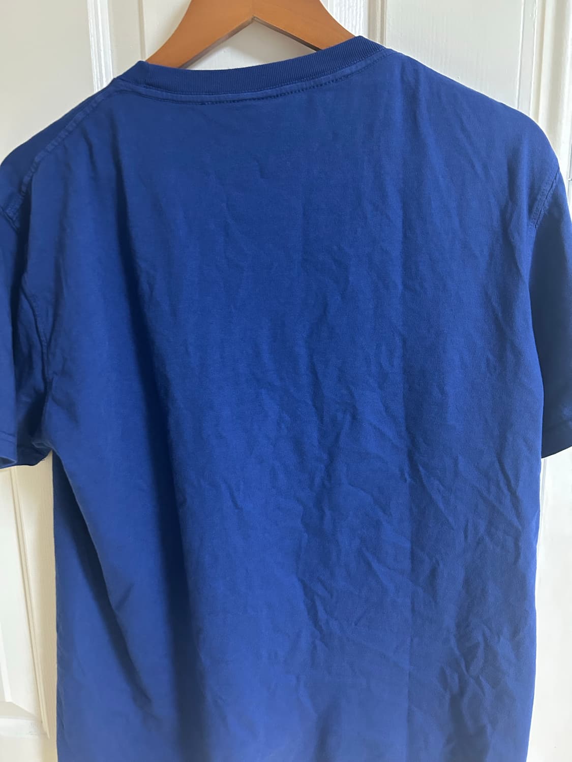 노아 코어 로고 포켓 티셔츠 블루 상품이미지4