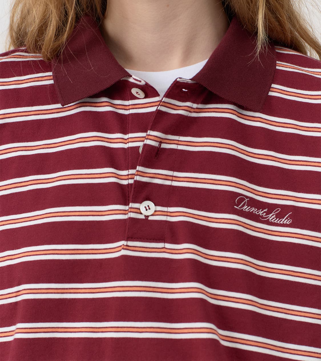 던스트 스트라이프 MULTI STRIPE COLLARED T-SHIRT 상품이미지4