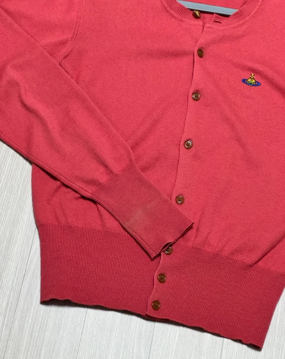 비비안웨스트우드 베아 가디건 코랄 M 상품이미지3