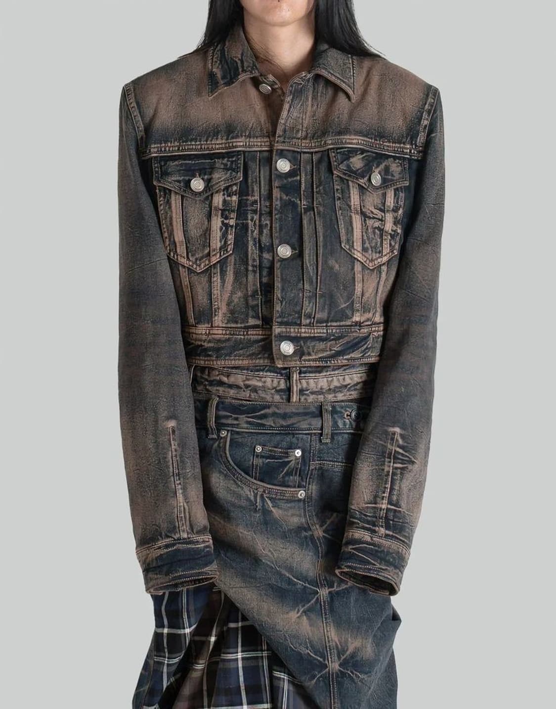Juun.j 24AW 런웨이 트러커 자켓 상품이미지5