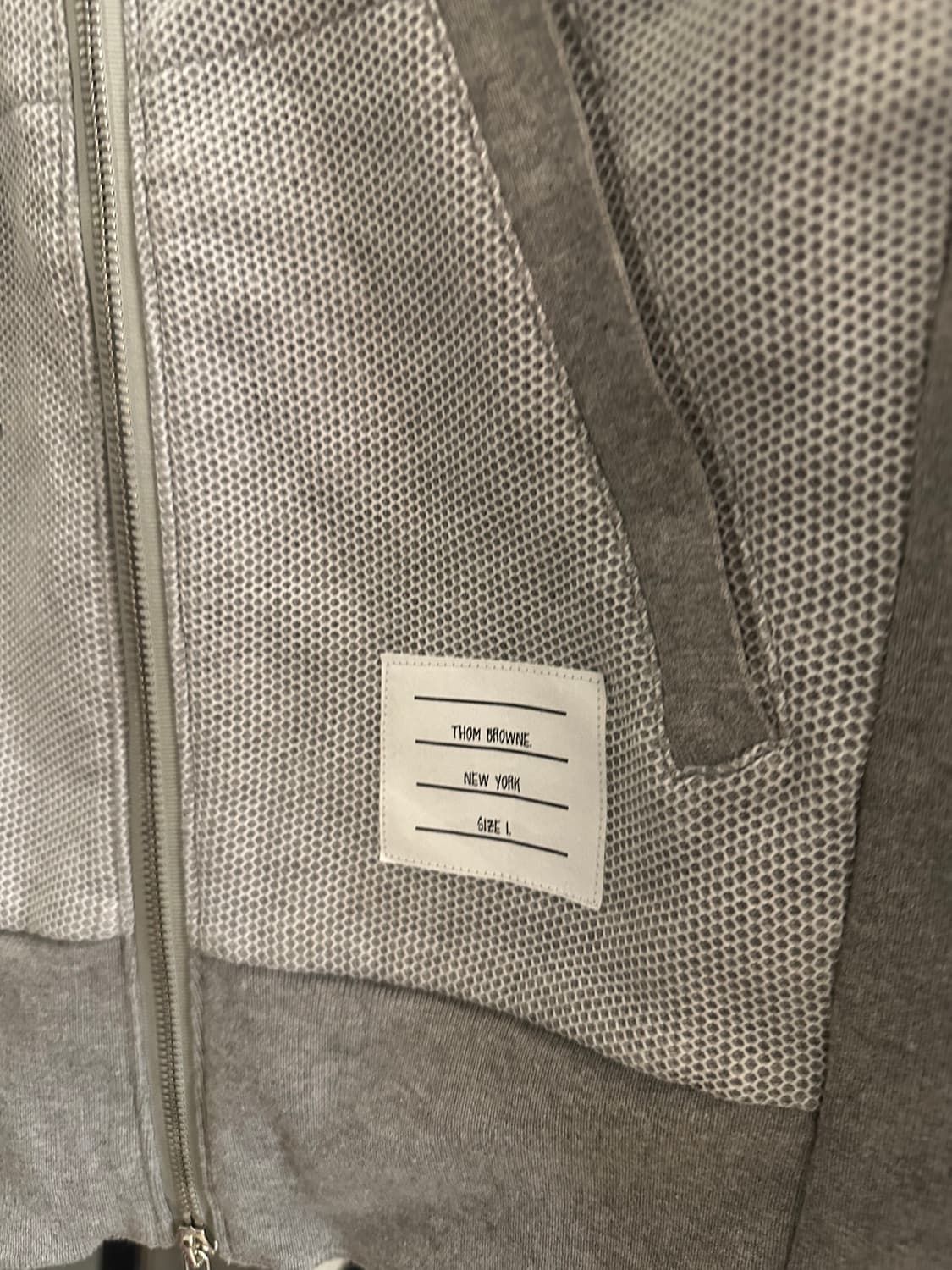 톰브라운 후드집업  회색 1사이즈 상품이미지4