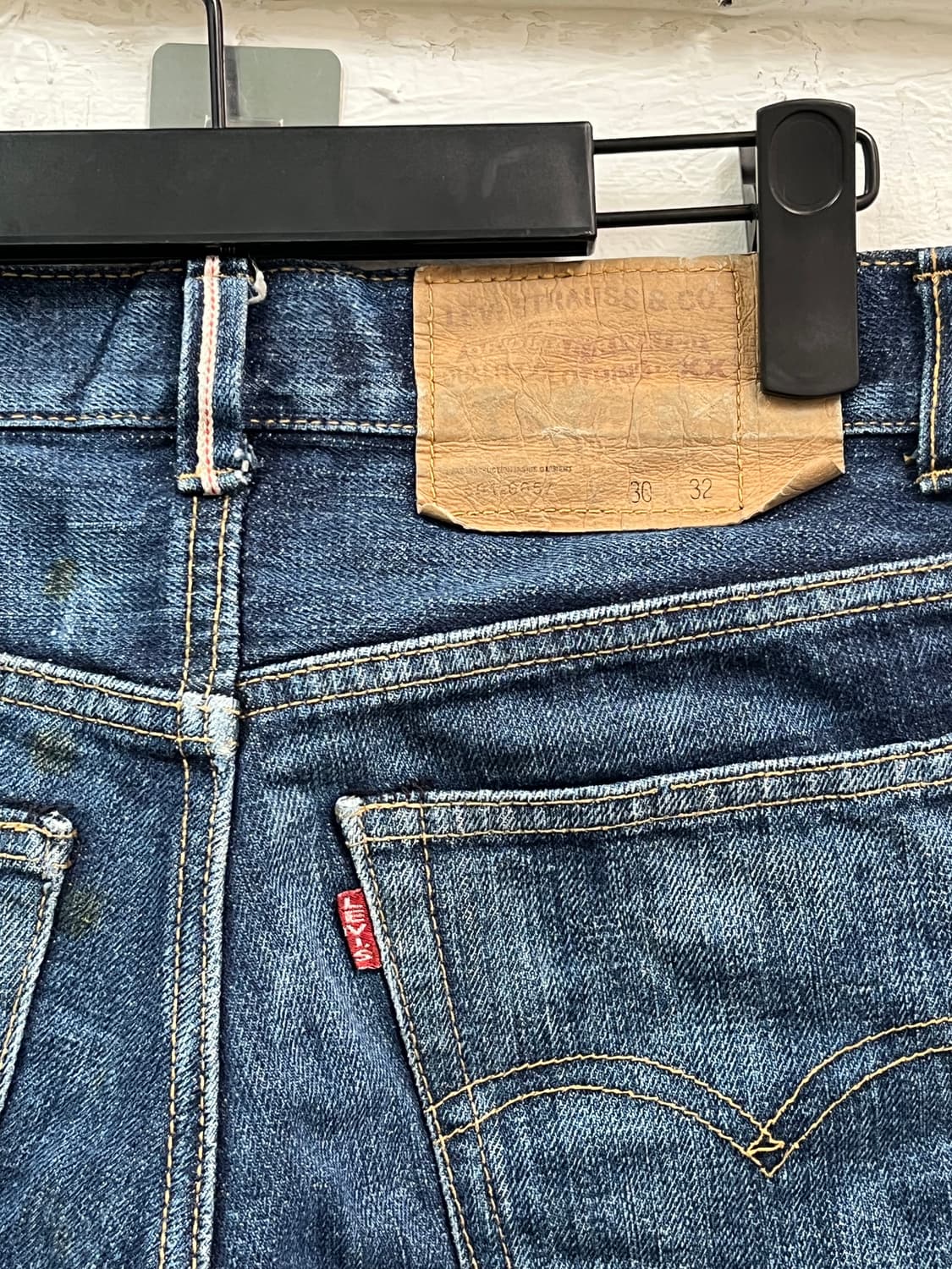 Levis 501-065 Big E 샐비지 데님팬츠 30/32 상품이미지8