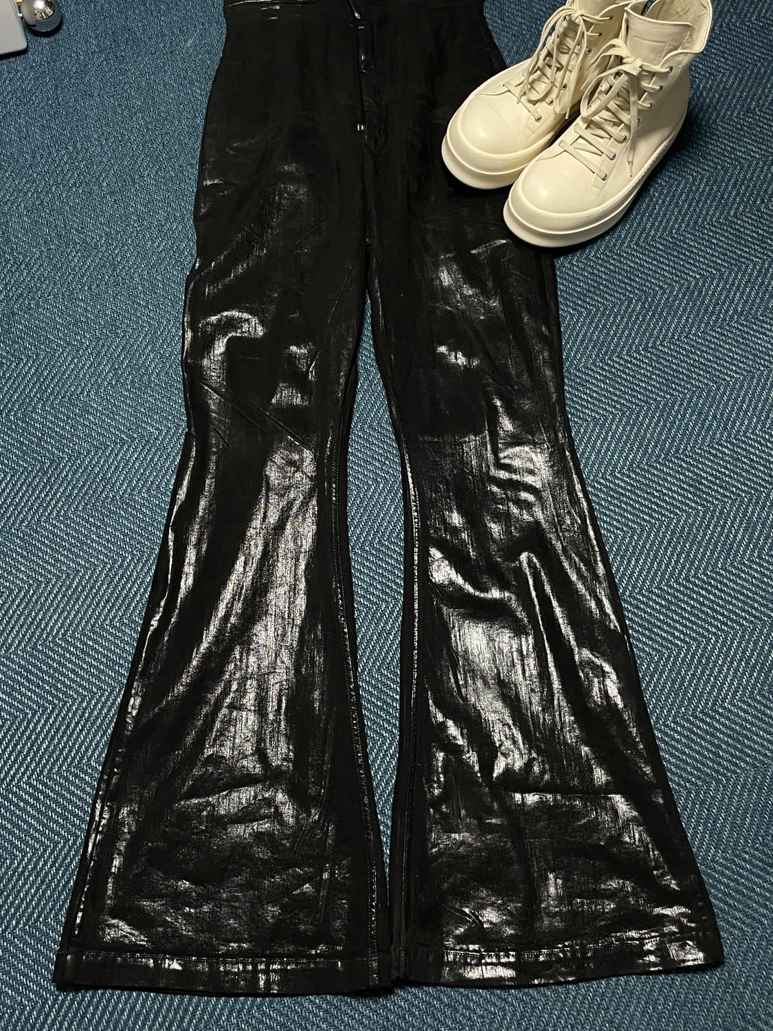 릭오웬스 24SS 더트 볼란 부츠컷 글리터 SBF 상품이미지5