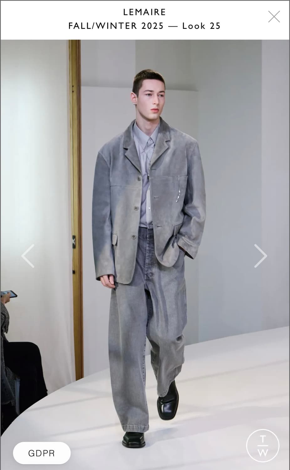 [M]르메르 25FW 스웨이드 레더자켓 상품이미지1