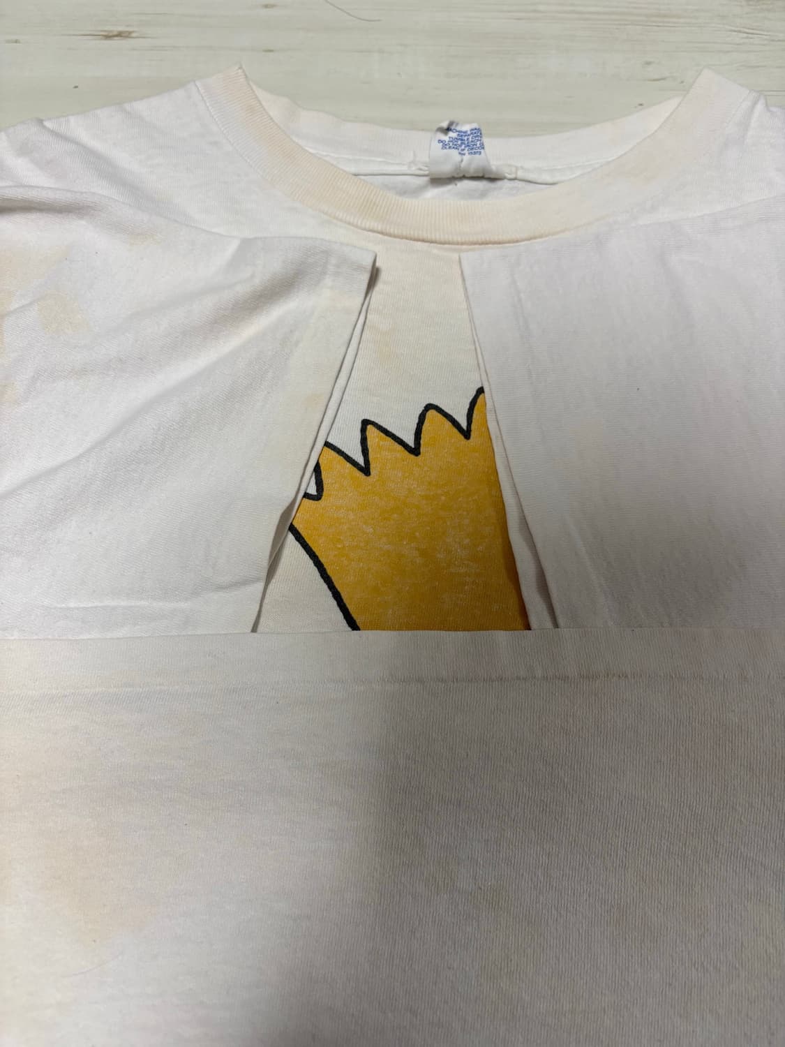 90s 바트 심슨 티셔츠 싱글스티치  usa XL 상품이미지4