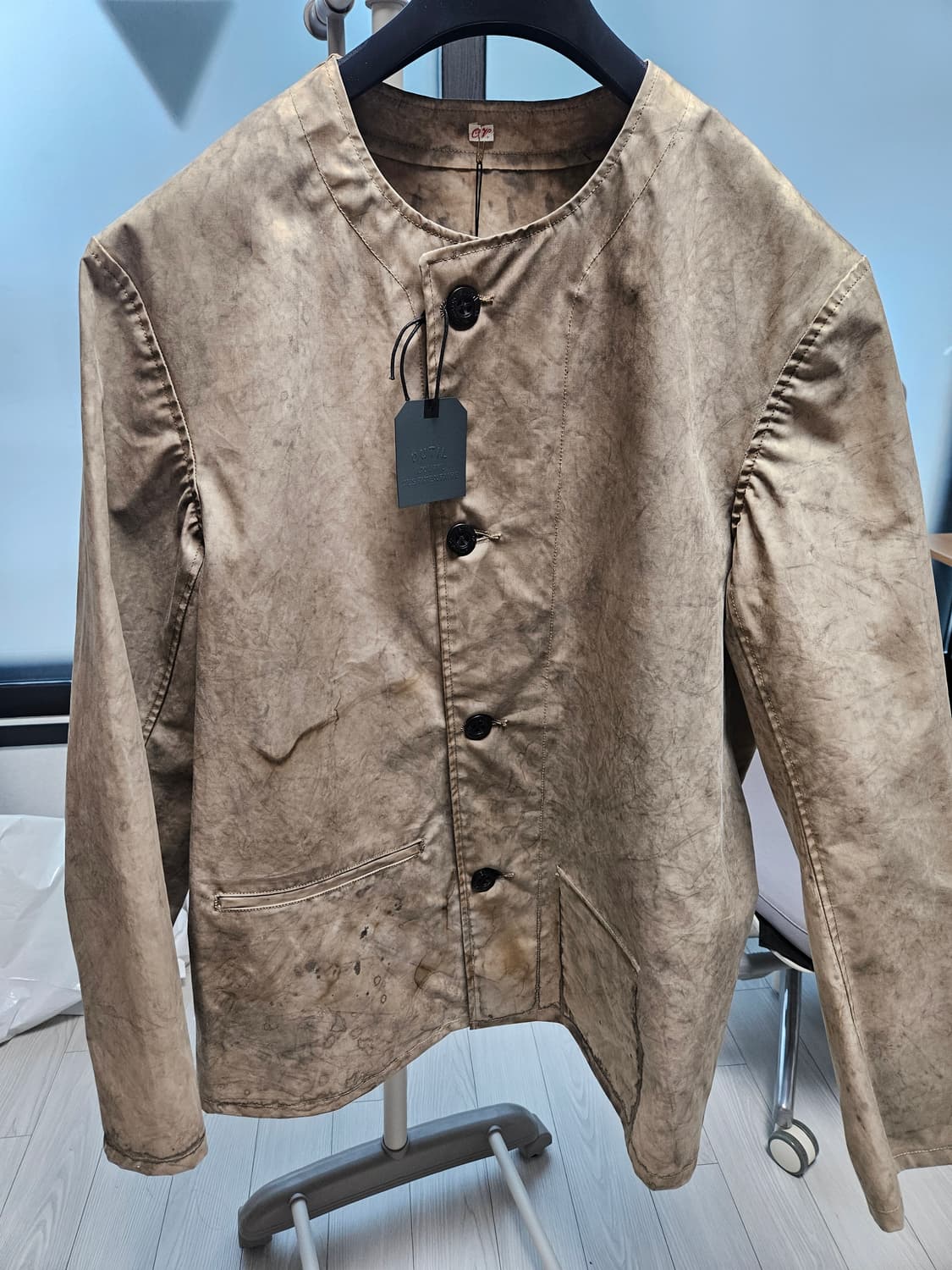 우티 Outil OV-T012 그레이 자켓 L 새제품 상품이미지1