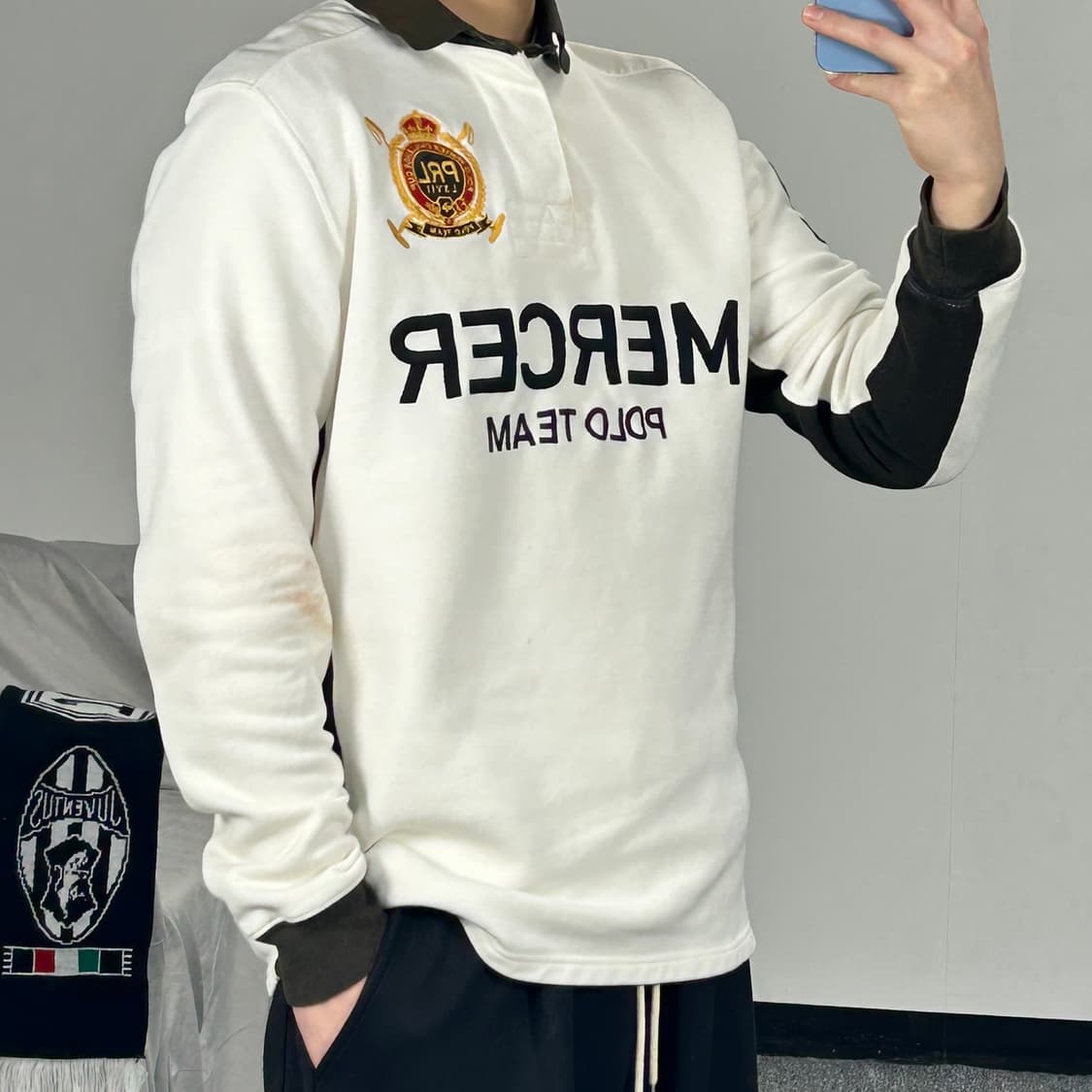 폴로 랄프로렌 팀 메르세르 화이트 럭비티 M   상품이미지1