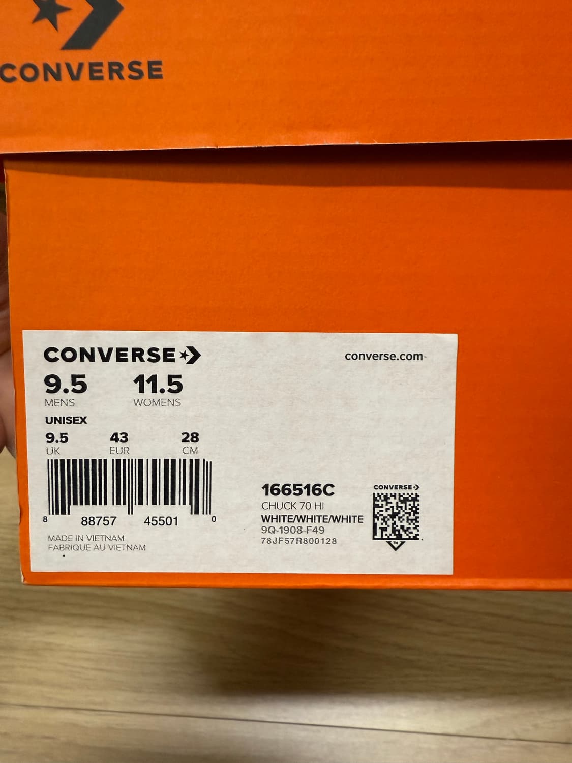 [280] 컨버스 & 앰부쉬 척 70 하이 화이트 상품이미지9