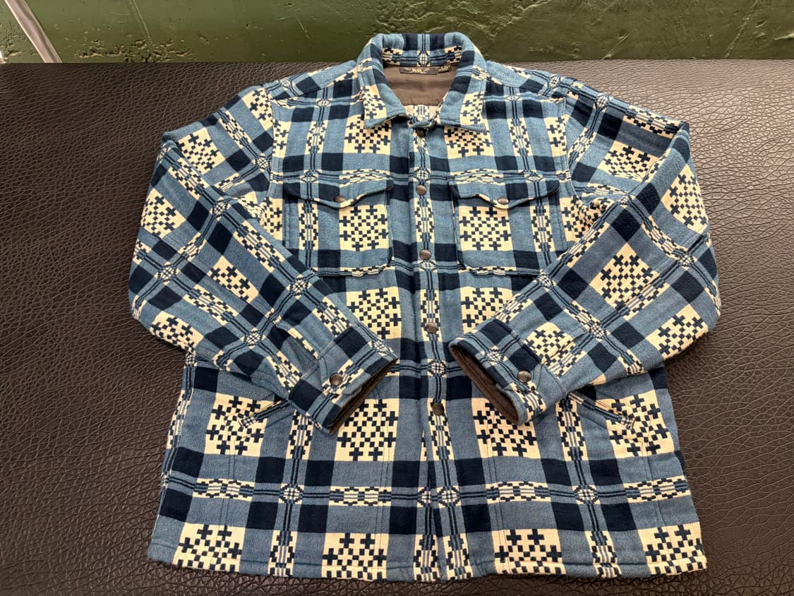 rrl 패턴 자카드 오버셔츠 자켓 상품이미지1