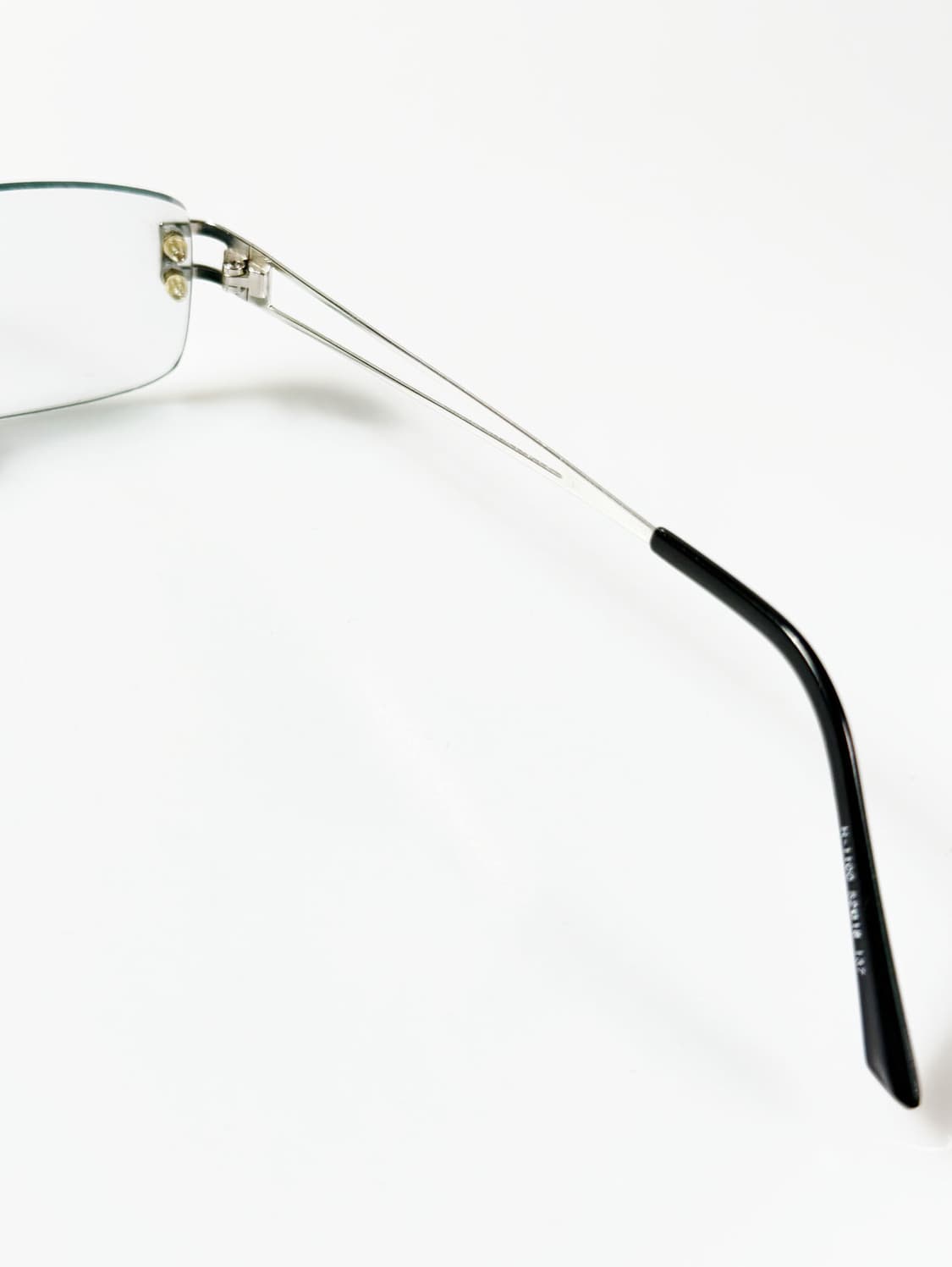 HAPPY DAY PARIS 무테 스퀘어 실버 메탈 빈티지 안경 상품이미지6