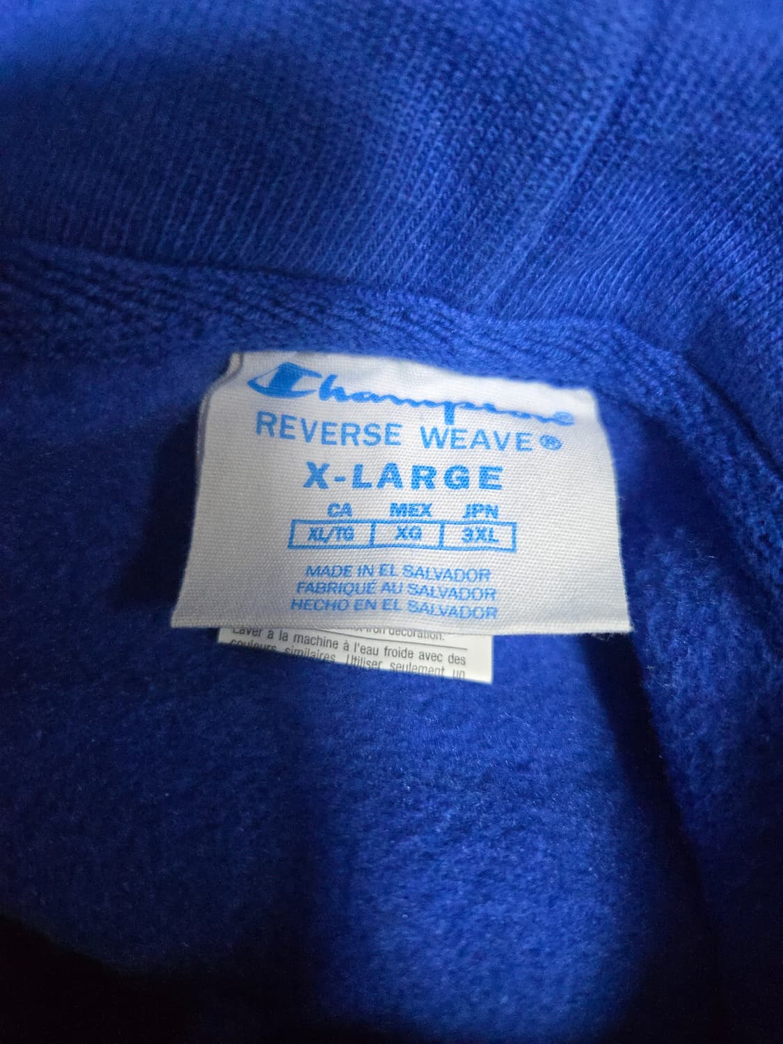 일본 모마 MOMA 챔피온 리버스위브 후드 티셔츠 3XL 상품이미지5