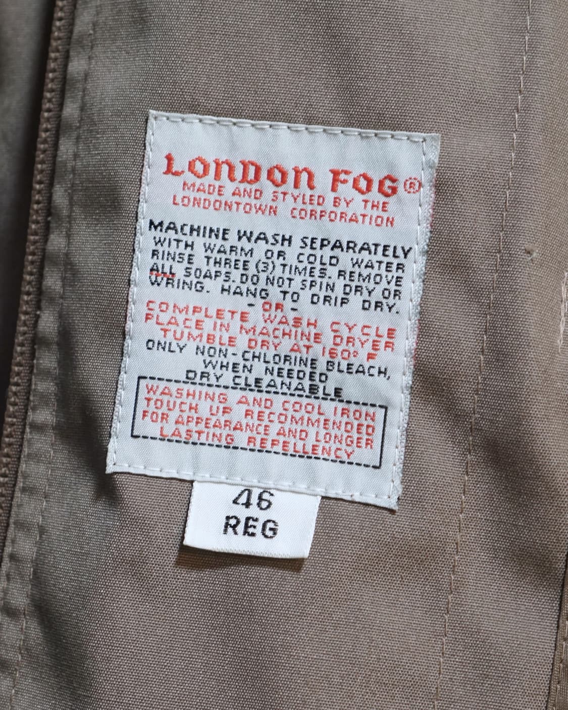 런던포그 70s 윈드브레이커 자켓 상품이미지9