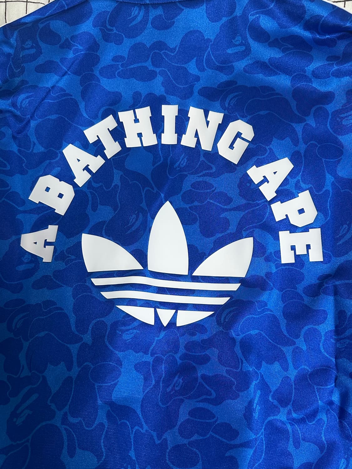 아디다스 베이프 트랙 탑 져지 블루 L 상품이미지5