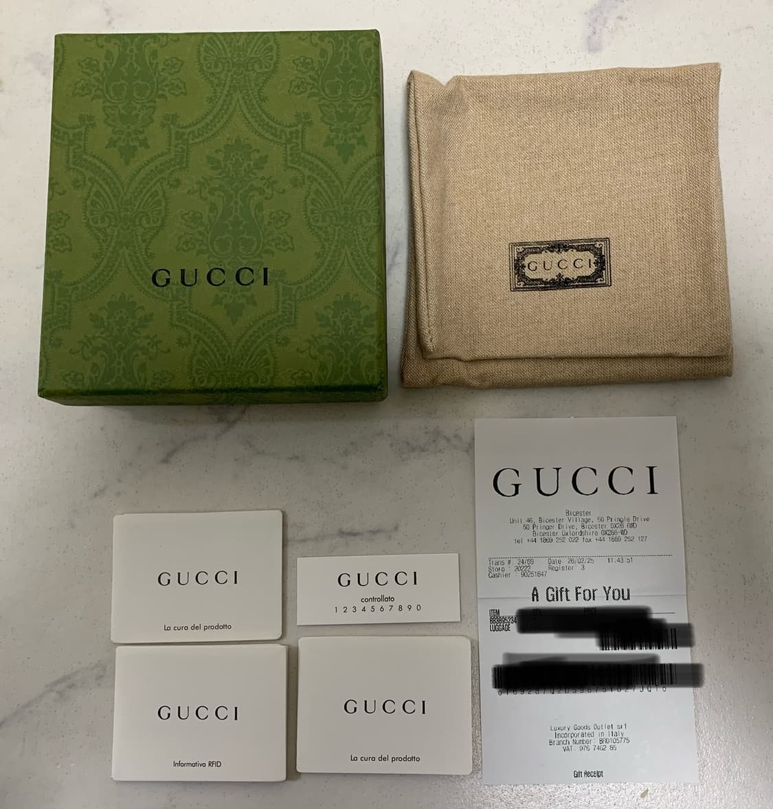 구찌 스네이크 반지갑 블랙 상품이미지9