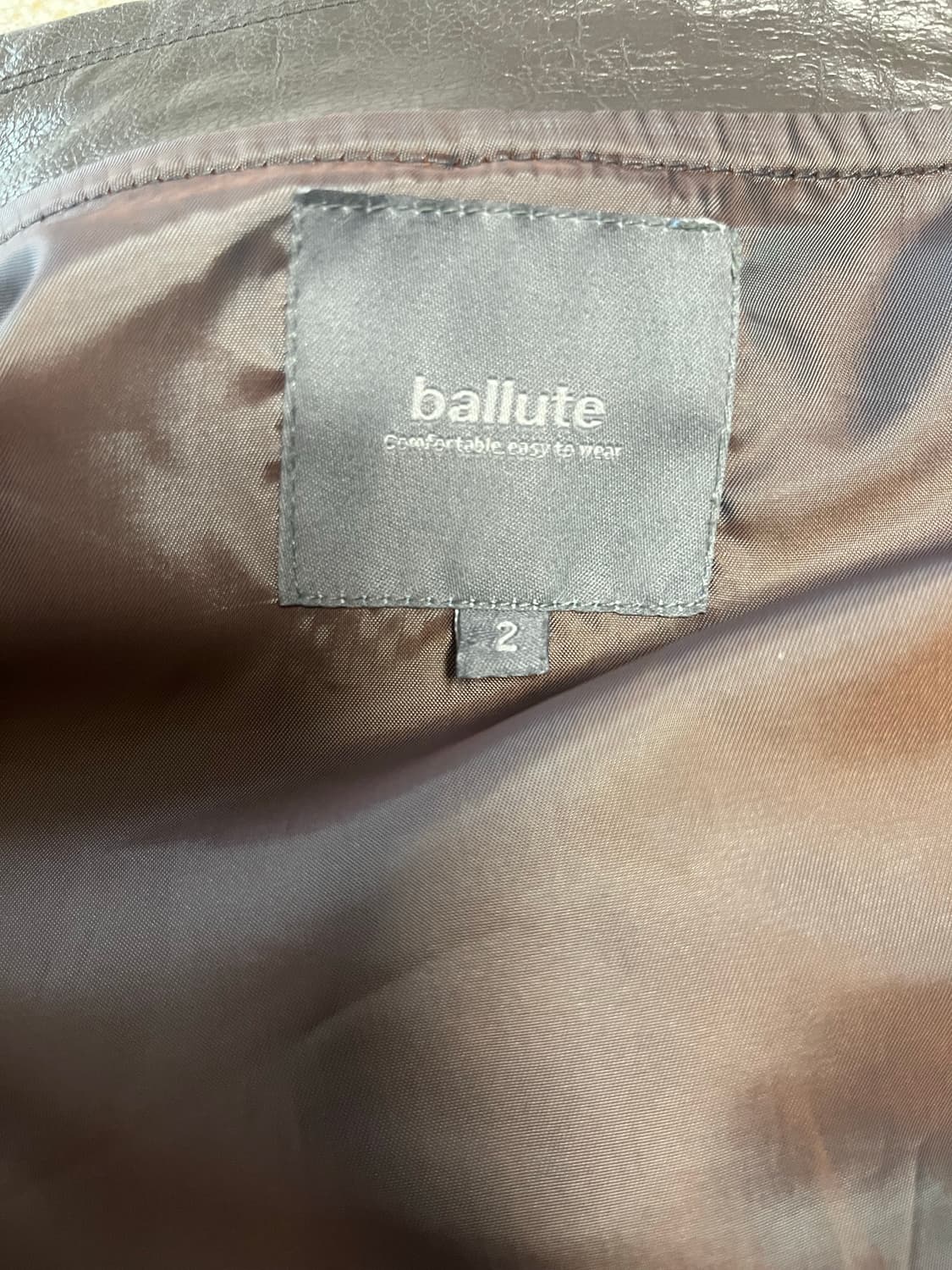 Ballute 레더자켓(단종) 상품이미지7