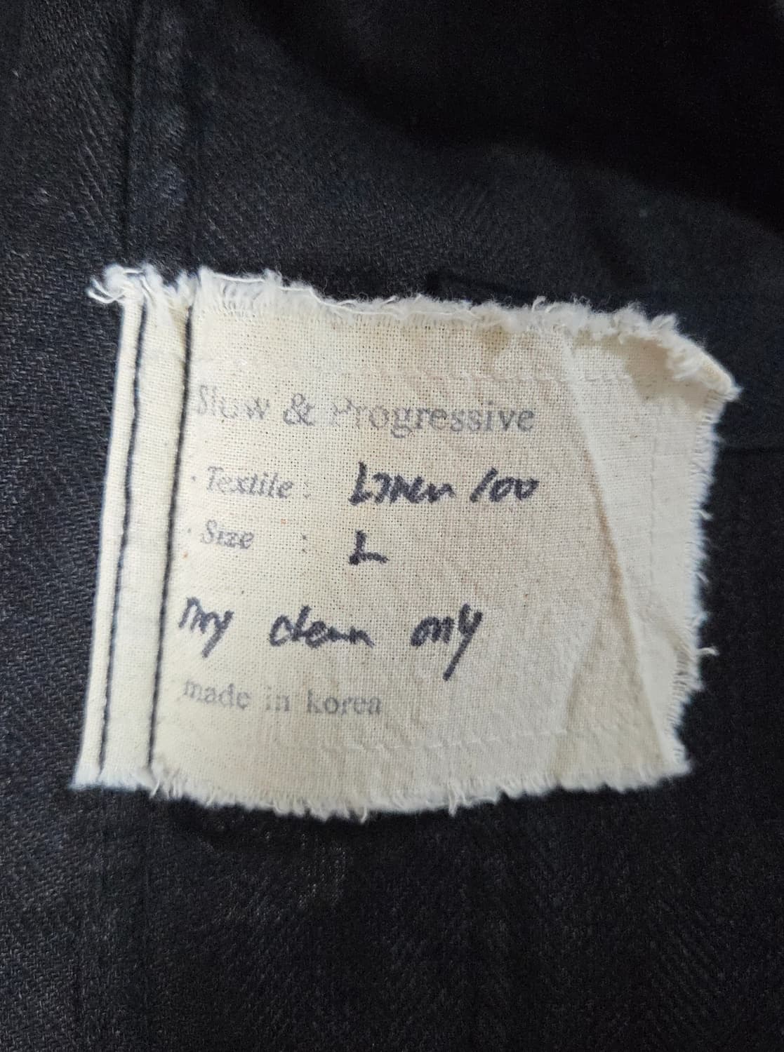 워드로브41 컴포트 더블 자켓 블랙  상품이미지4