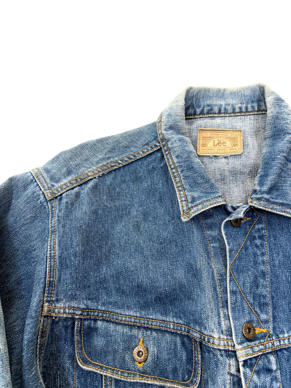 Lee 빈티지 워싱 데님 자켓 상품이미지4
