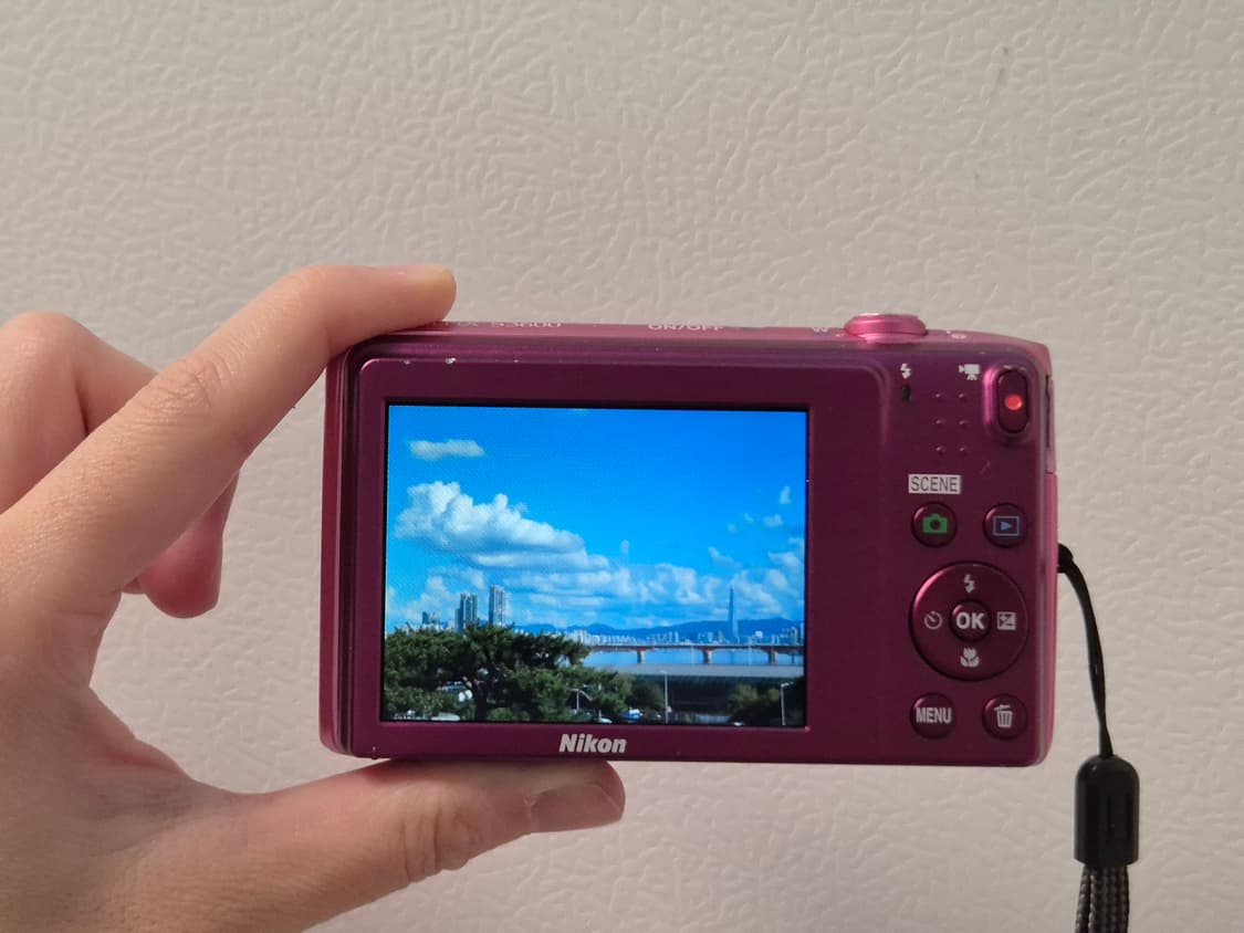 윈터 픽🌸 Nikon COOLPIX S3600 핫핑크💗 상품이미지2