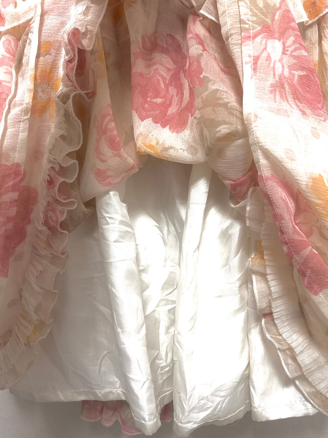 리즈리사 플라워 오픈숄더 히메갸루, 핀터st 쉬폰 원피스 판매 상품이미지3