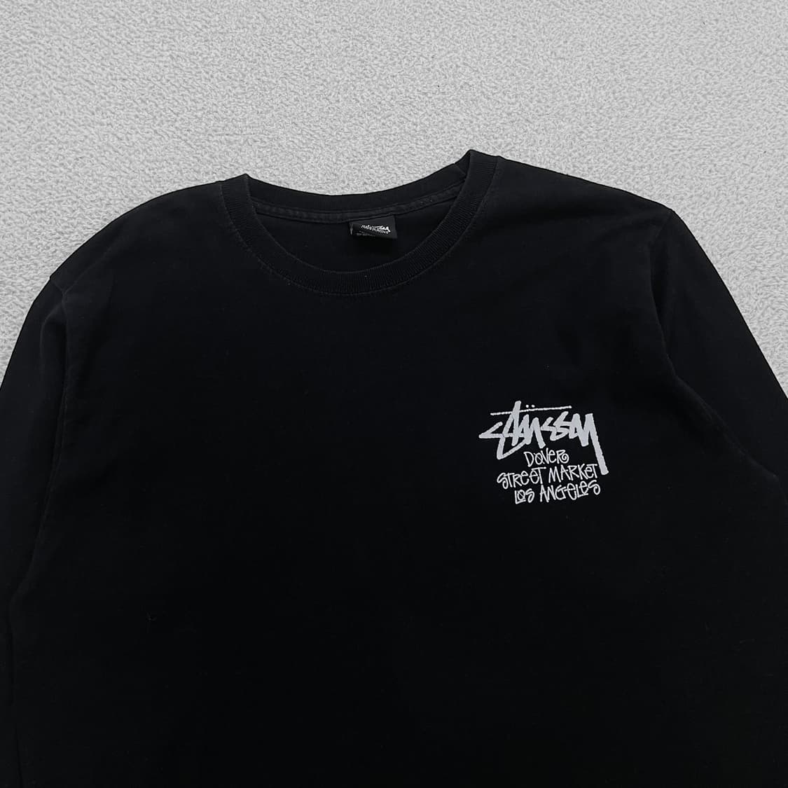 스투시 Stussy 도버스트리트마켓 롱슬리브 블랙 상품이미지4
