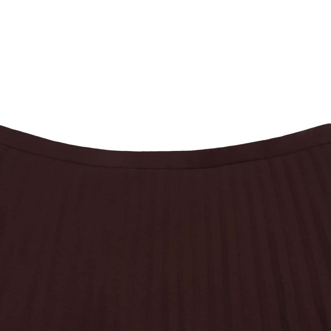 Brown Pleats Midi skirt 상품이미지3