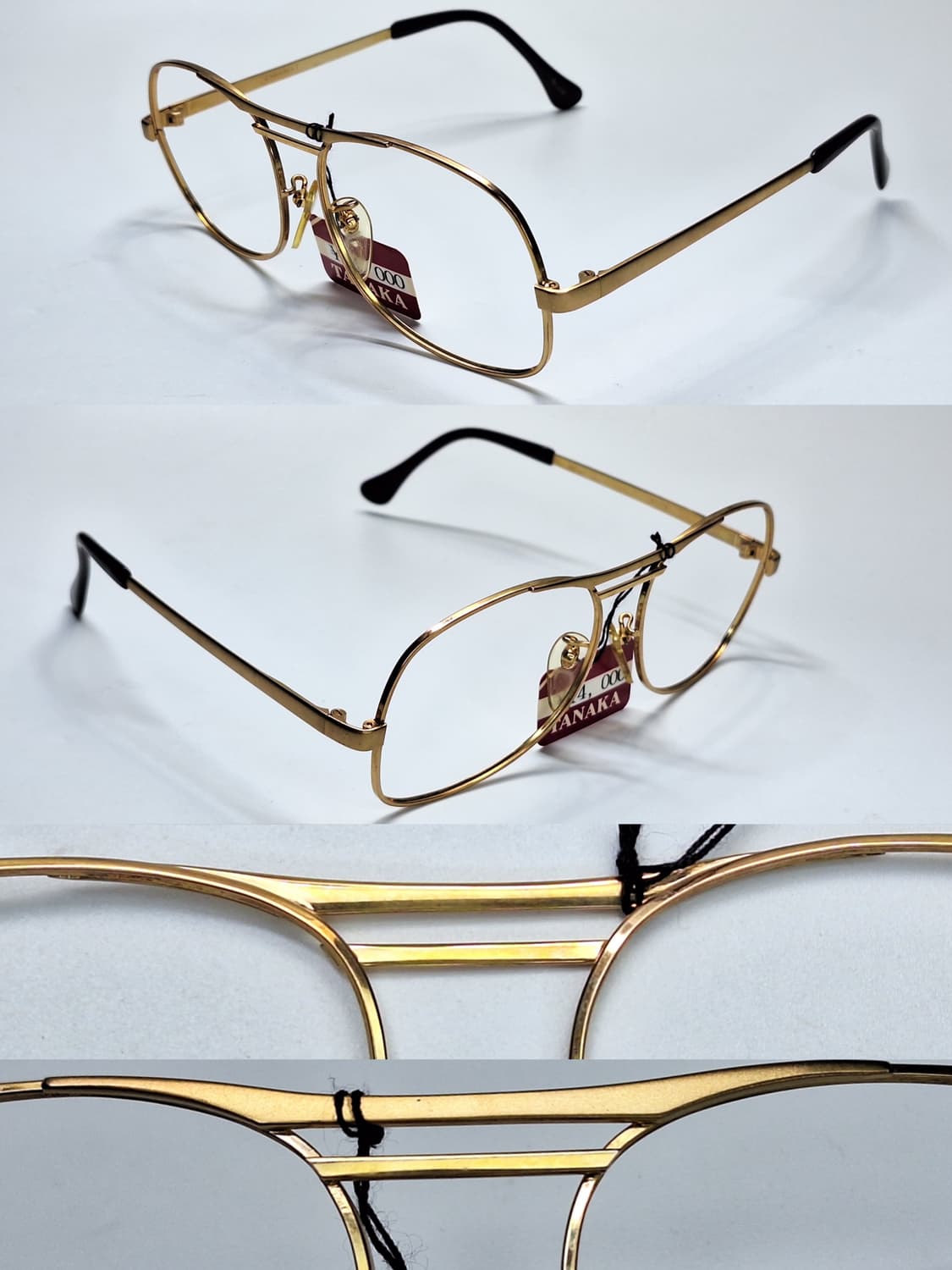 80s 일본제 빈티지 데드스톡/샤르망 NO.205 안경테 54mm 클래식 상품이미지7