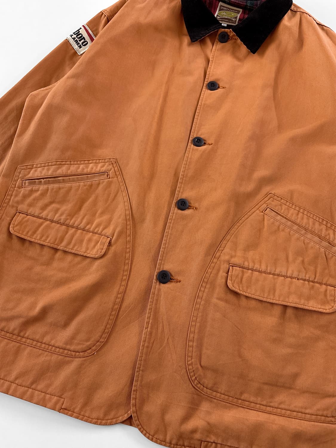 90s 빈티지 어드반 어페럴 말보로 패치 초어 자켓 상품이미지6