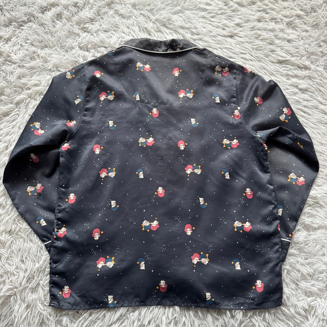 LITTLE TWIN STARS 일본빈티지 지유 잠옷 파자마 M 40 상품이미지3