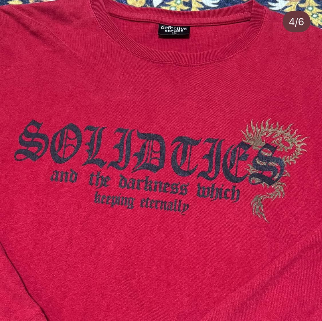 [재패니즈]DefectiveStruct 드래곤트라이벌 롱슬리브 상품이미지4