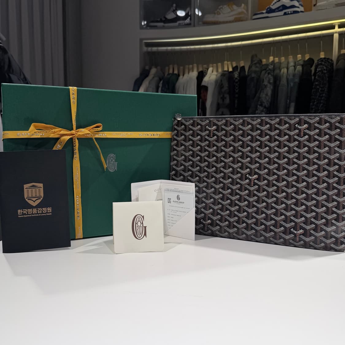 (A+/OS) / 고야드 세나 클러치 GM 상품이미지1