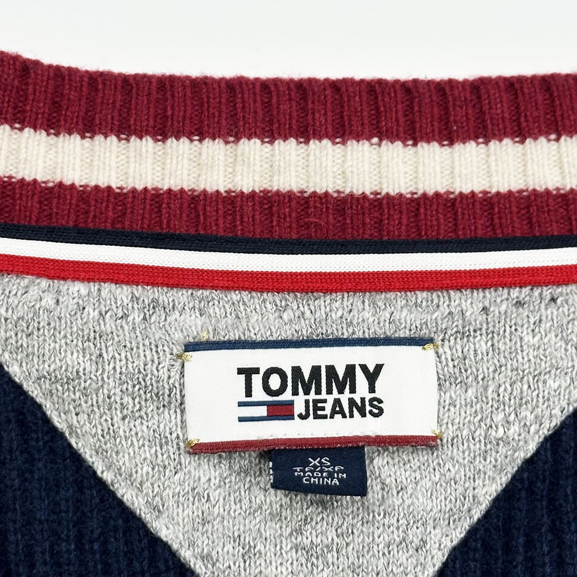 타미힐피거 플래그 네이비 니트 가디건 (XS 여성추천) 상품이미지5