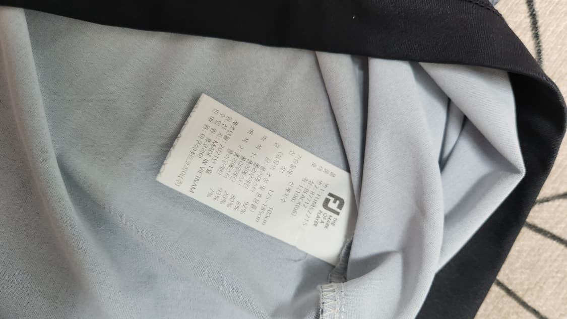FootJoy 골프 폴로 티셔츠 L 100사이즈 상품이미지4