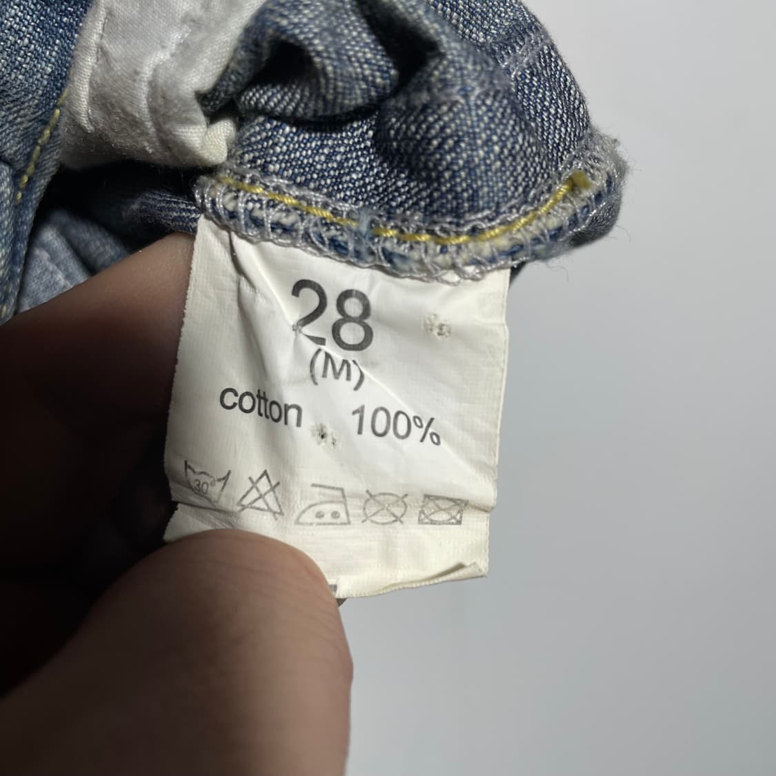 y2k 빈티지 데님 베스트 상품이미지6