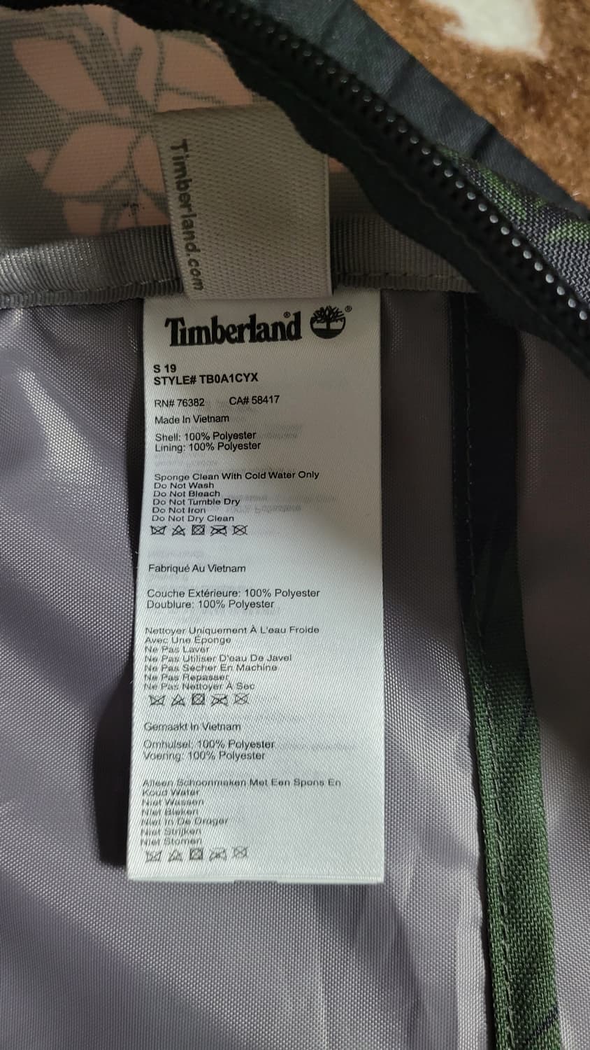 팀버랜드 플로럴 백팩(28*44) 새제품 상품이미지10