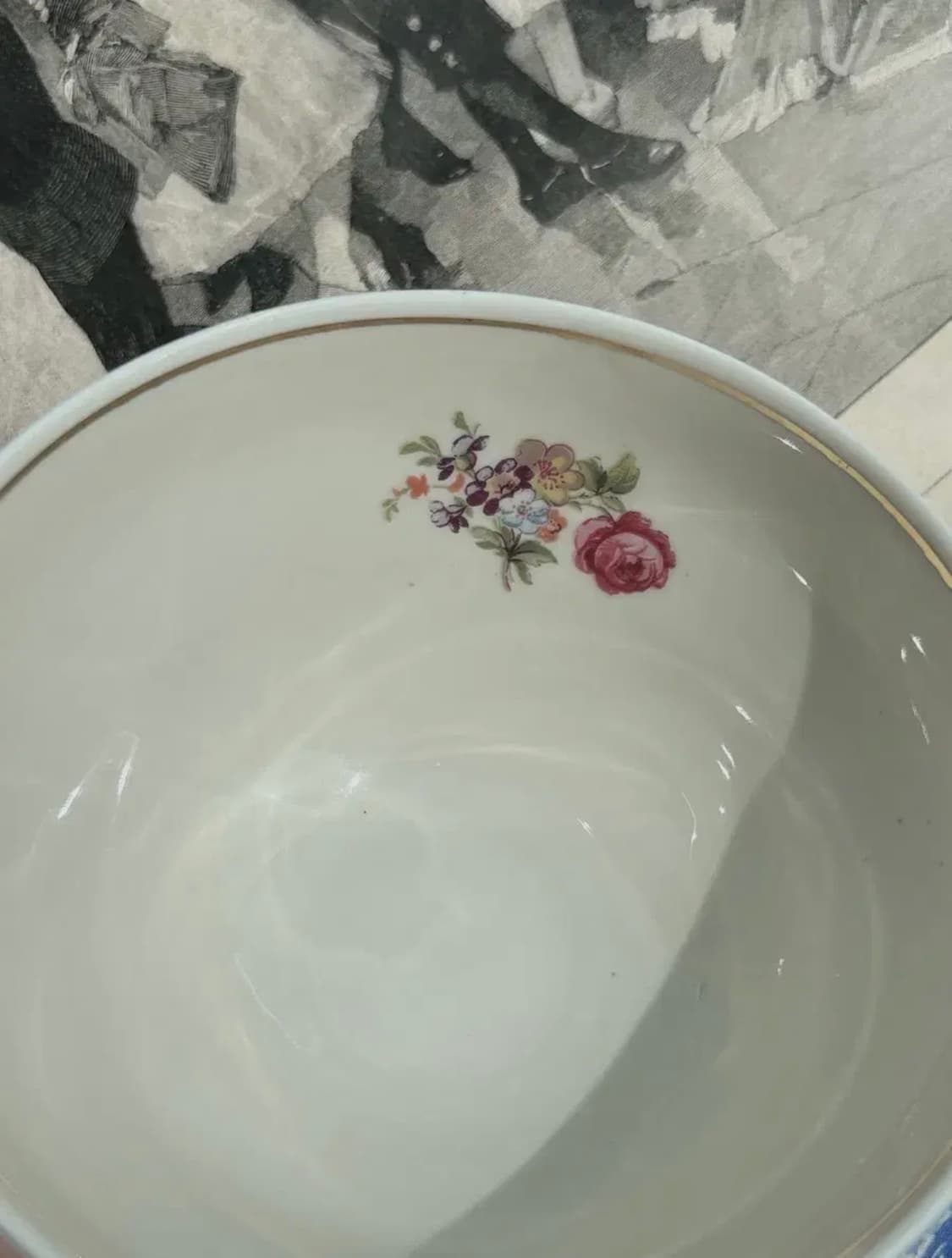 독일 올드 슈바르첸함머 핸드페인티드 찻잔 듀오세트 상품이미지9