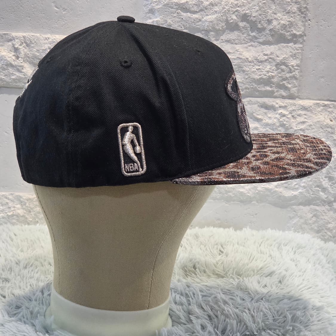 p5-4:NBA 마이애미 히트 블랙 스냅백56~60cm 상품이미지3